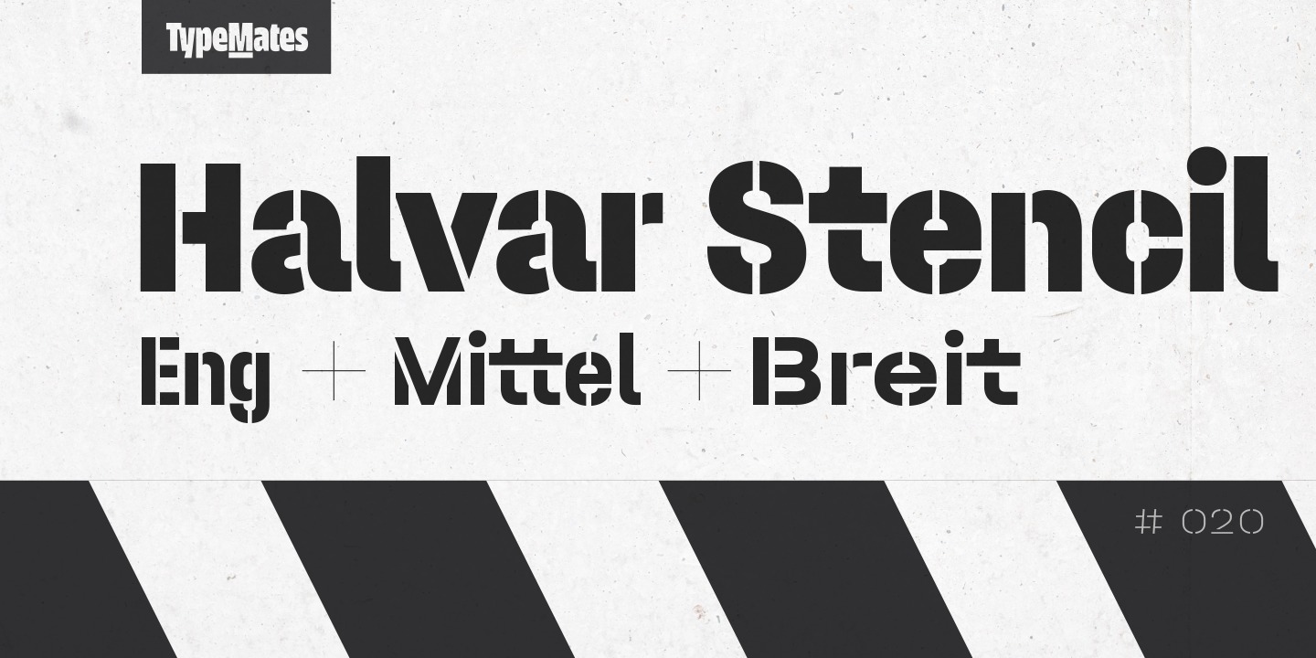 Przykład czcionki Halvar Mittelschrift BlkSlanted